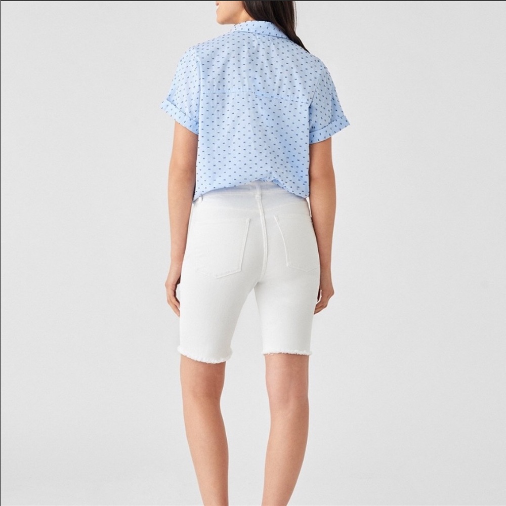 DL1961 Jerry High Waist Bermuda Shorts